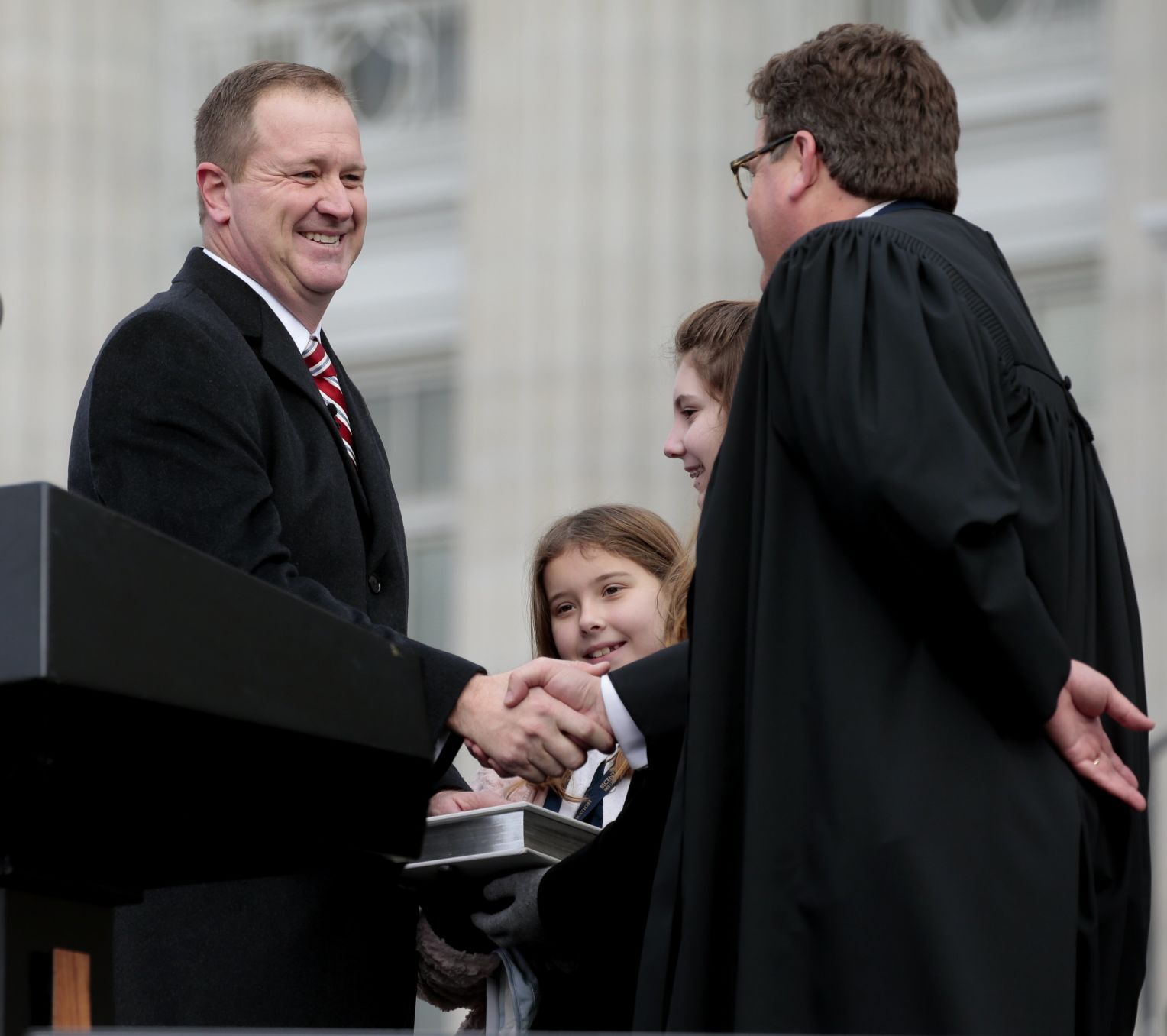 State leaders sworn-in at Bicentennial Inauguration